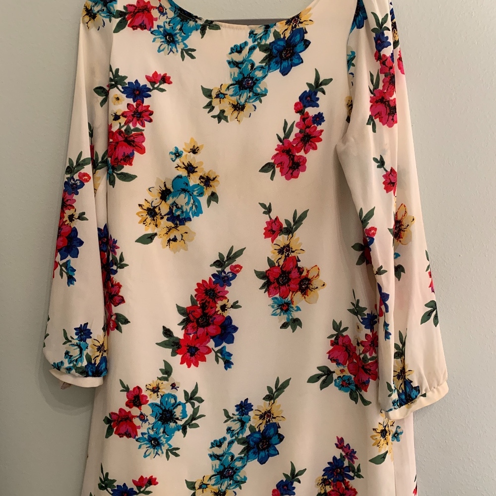 Floral Shift Dress